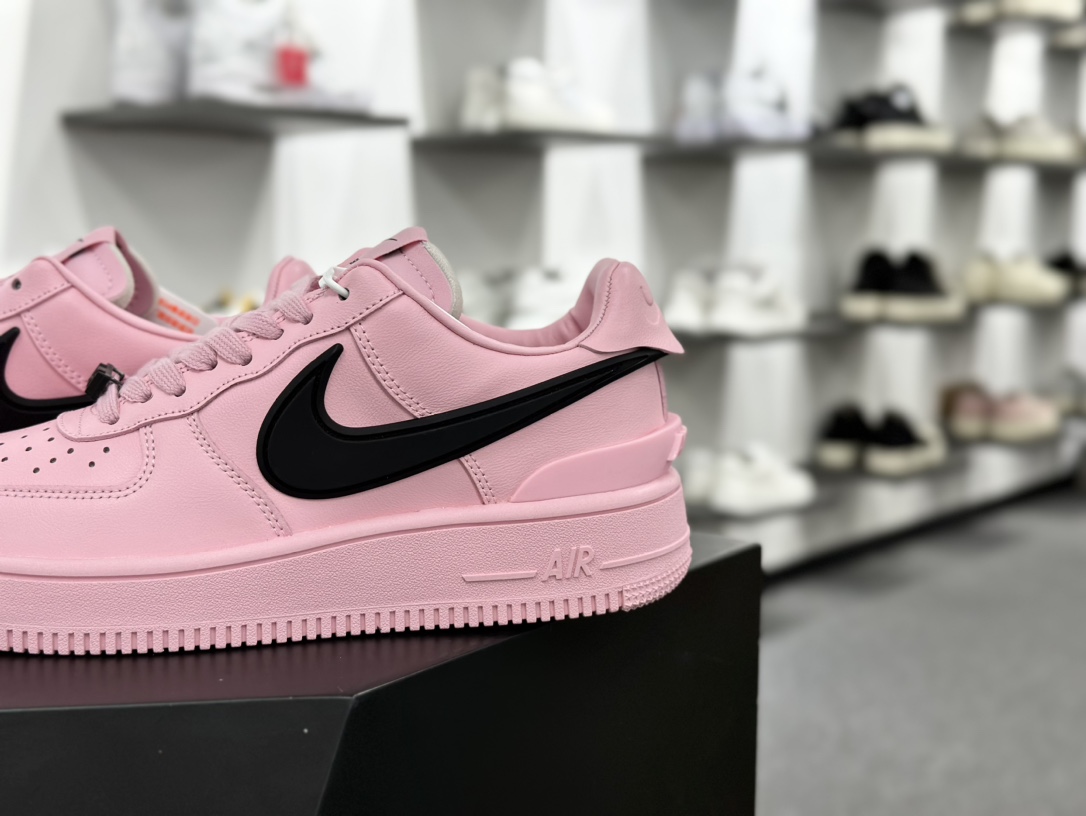 Air Force 1 Low SP”Pink Black”空军一号宽底版板鞋“联名香草绿白大钩”DV3464-800