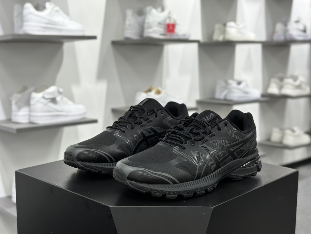 亚瑟士/Asics Gel-Terrain”Triple Black”全地形系列低帮跑步鞋“武士全黑”1203A342-001