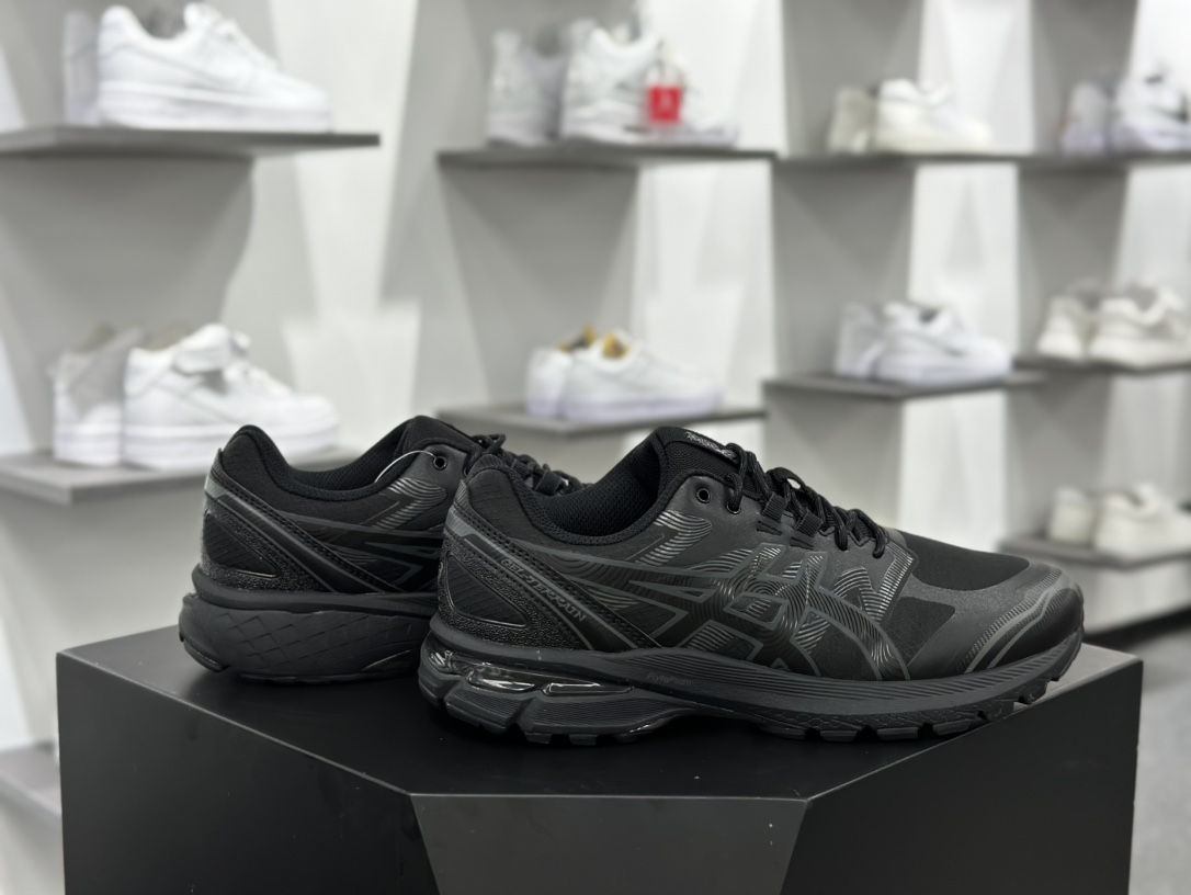 亚瑟士/Asics Gel-Terrain”Triple Black”全地形系列低帮跑步鞋“武士全黑”1203A342-001