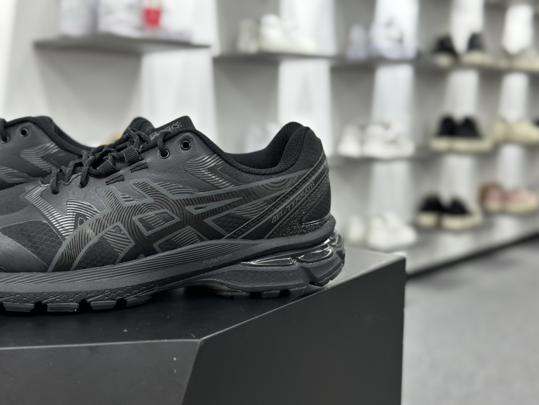 亚瑟士/Asics Gel-Terrain”Triple Black”全地形系列低帮跑步鞋“武士全黑”1203A342-001