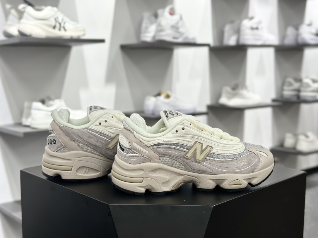 NB新百伦New Balance M1000”Moonrock Grey/Cream”系列低帮慢跑鞋“月球灰奶白”M1000MB