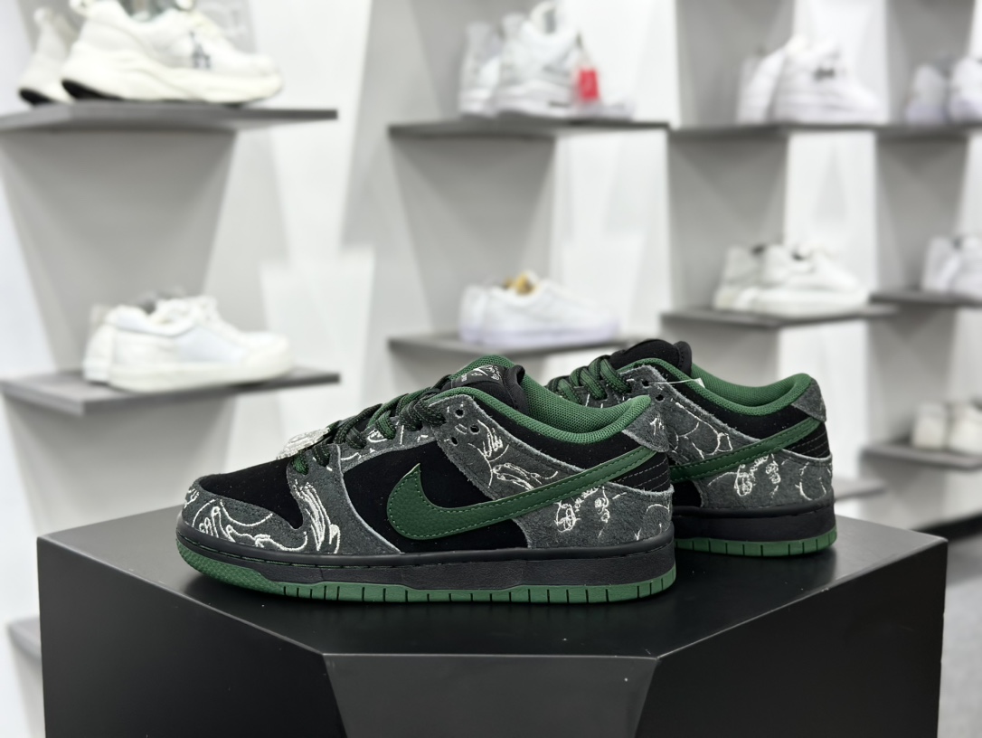 男女鞋纯原 There Skateboards x NK SB Dunk Low 联名款低帮休闲板鞋 HF7743-001