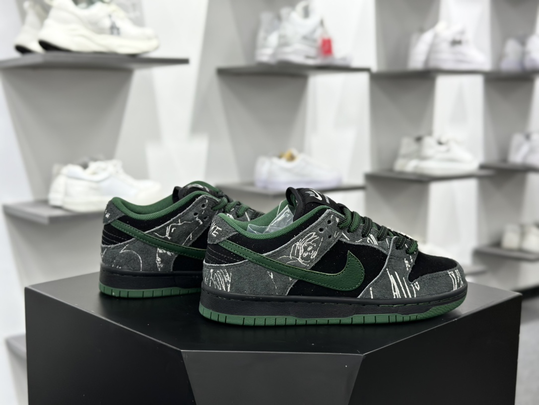 男女鞋纯原 There Skateboards x NK SB Dunk Low 联名款低帮休闲板鞋 HF7743-001