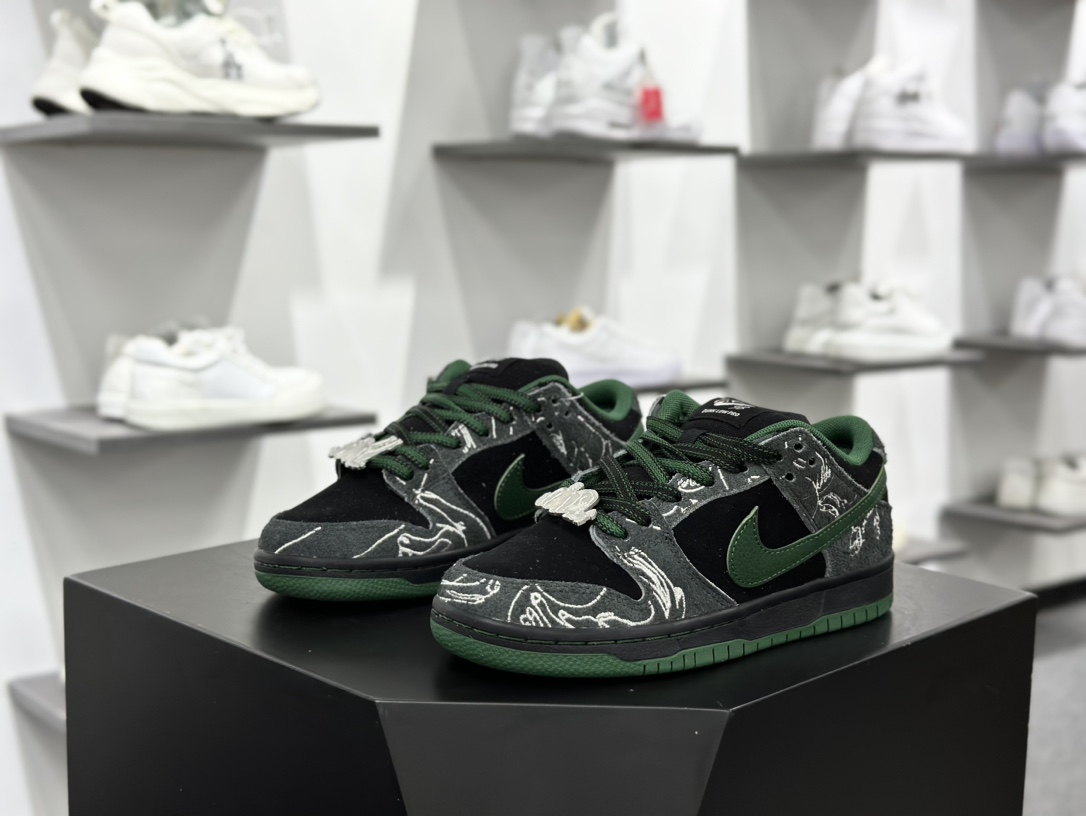 男女鞋纯原 There Skateboards x NK SB Dunk Low 联名款低帮休闲板鞋 HF7743-001