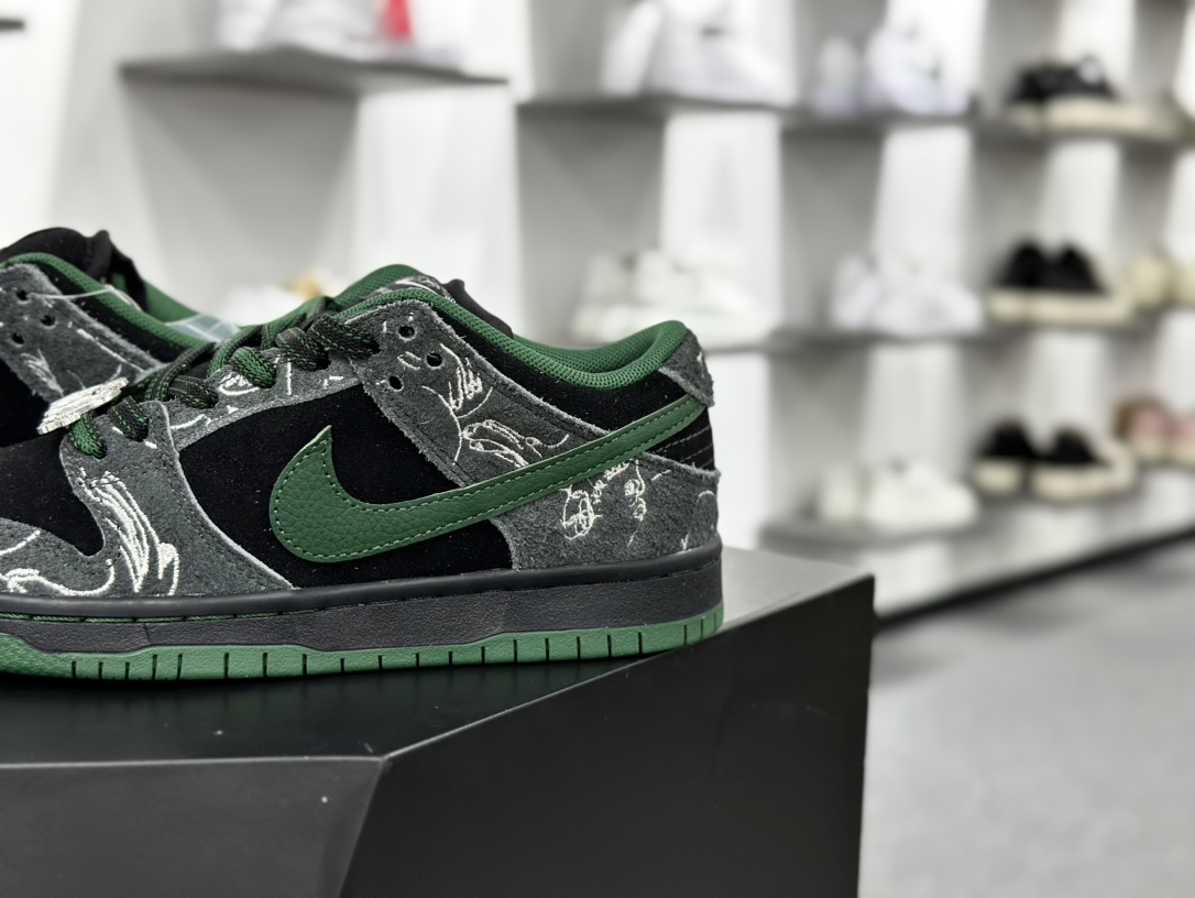 男女鞋纯原 There Skateboards x NK SB Dunk Low 联名款低帮休闲板鞋 HF7743-001