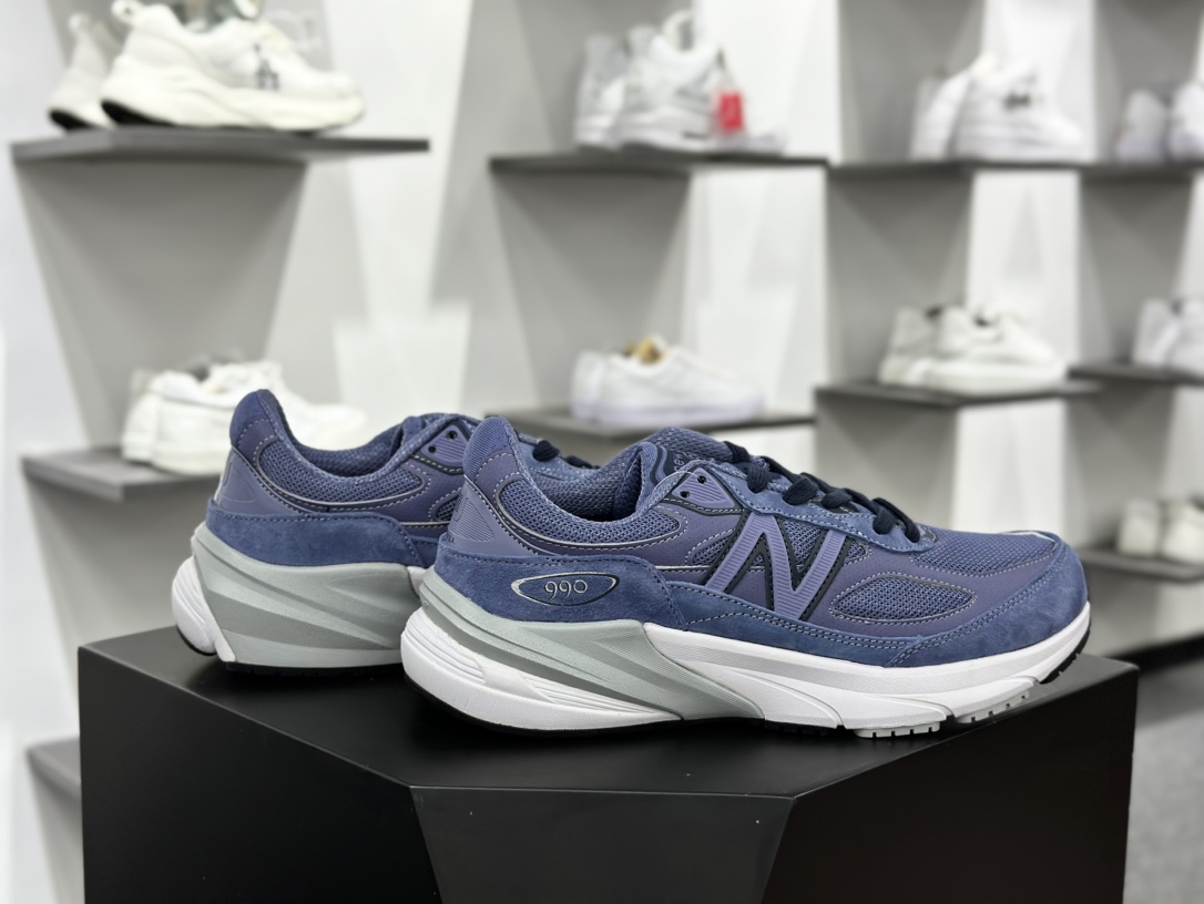 新百伦New Balance 990v6 Made in USA”Purple”系列低帮跑步鞋“香芋紫”U990PP6