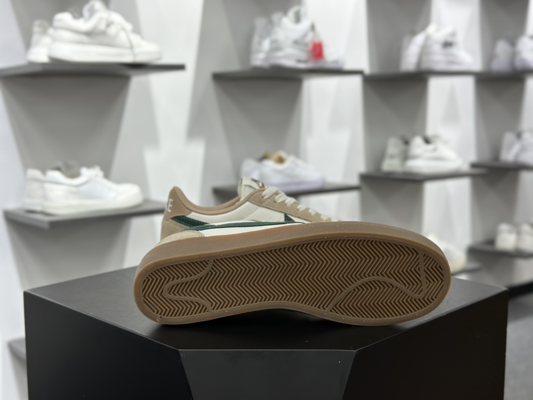 Nike Killshot 2 Leather 致命射击二代系列低帮美式经典板鞋“皮革奶茶白黄暗绿生胶底”HF14861-133