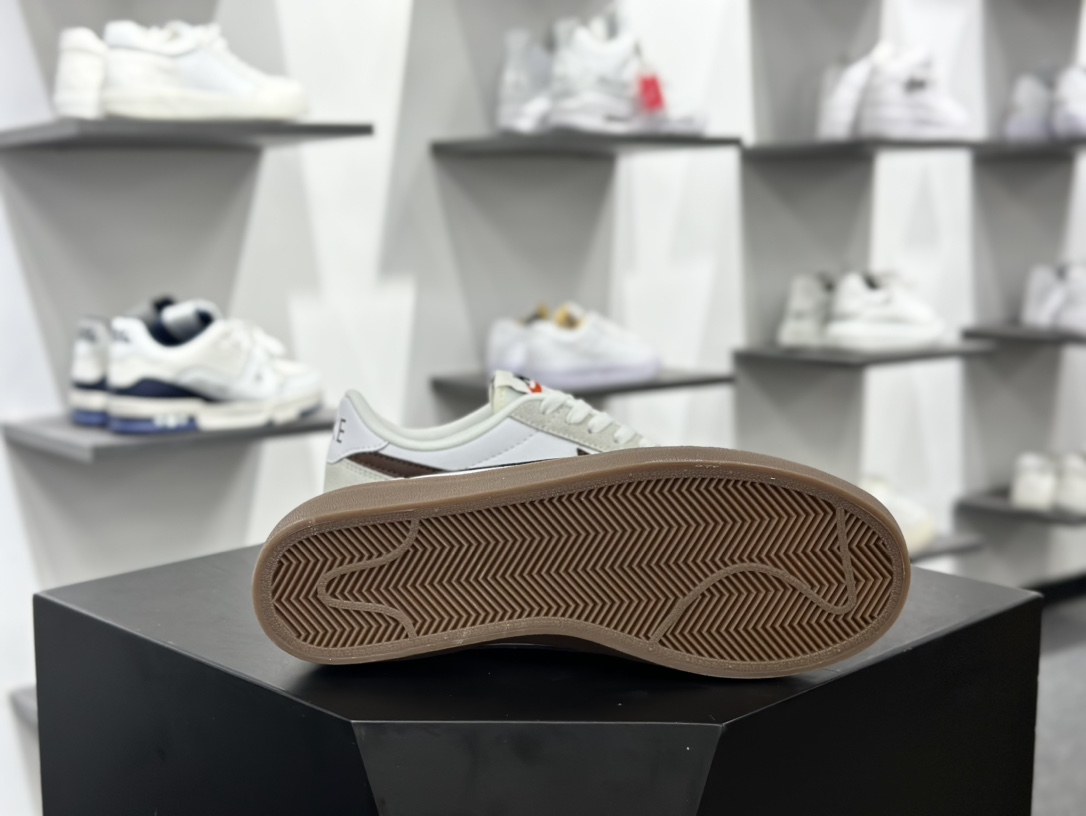 Nike Killshot 2 Leather 致命射击二代系列低帮板鞋“皮革白灰可可棕生胶底”432997-130