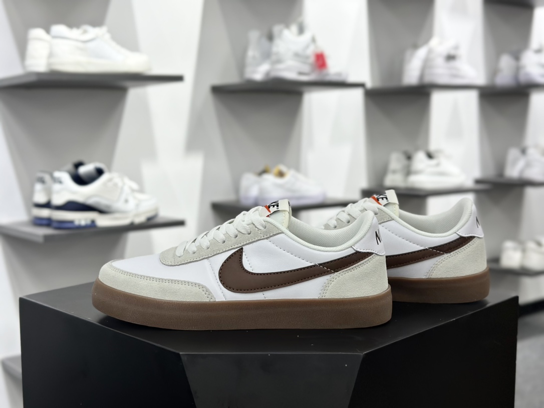 Nike Killshot 2 Leather 致命射击二代系列低帮板鞋“皮革白灰可可棕生胶底”432997-130