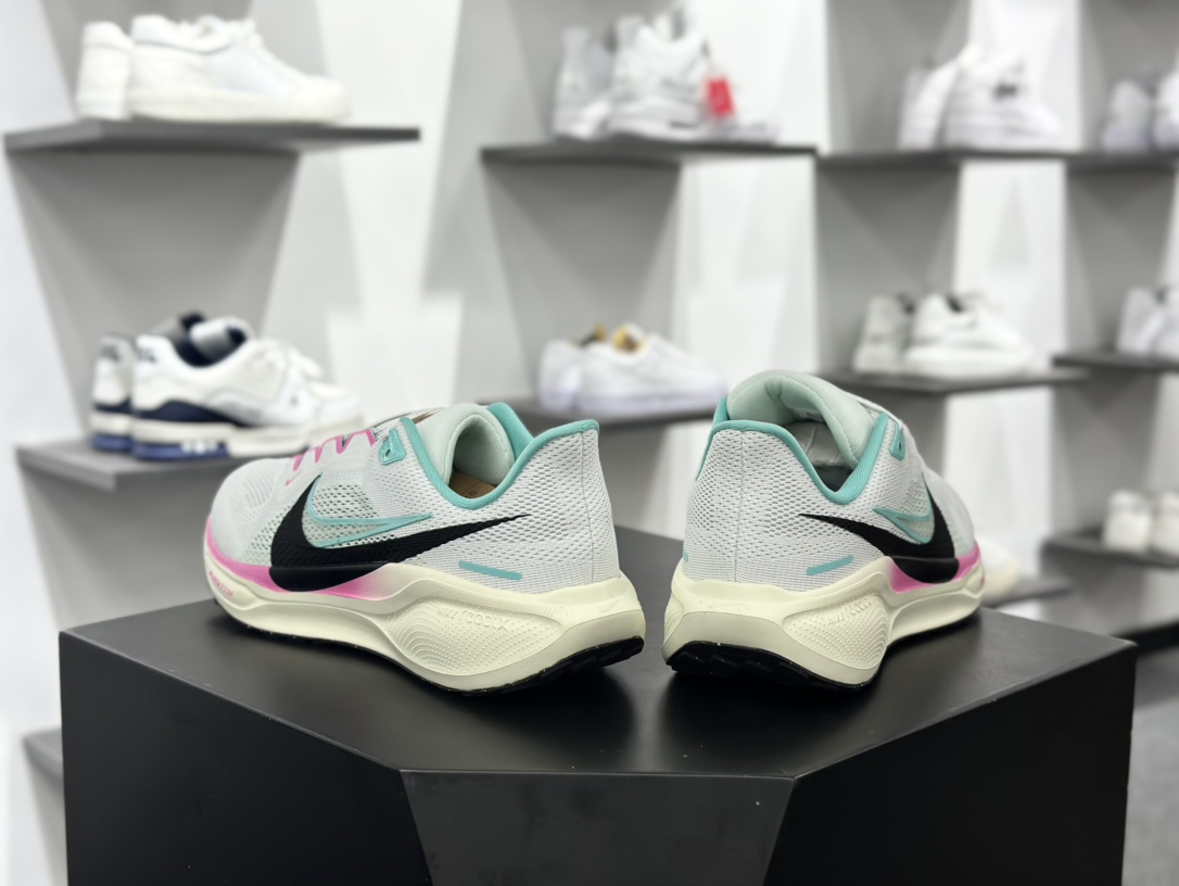 耐克Nike Air Zoom Pegasus 41 Premium”Whit Pink/South Coast Blue”41代超级慢跑鞋“网织白南海岸蓝粉”HM3703-161