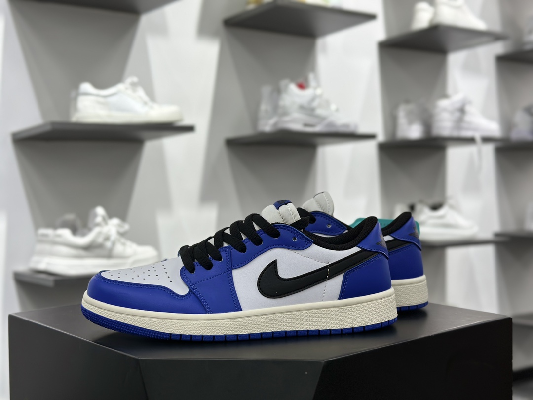 耐克Nike Air Jordan 1 Retro Low OG”Game Royal”AJ1乔丹一代篮球鞋“OG游戏皇家蓝白小闪电”CZ0790-140