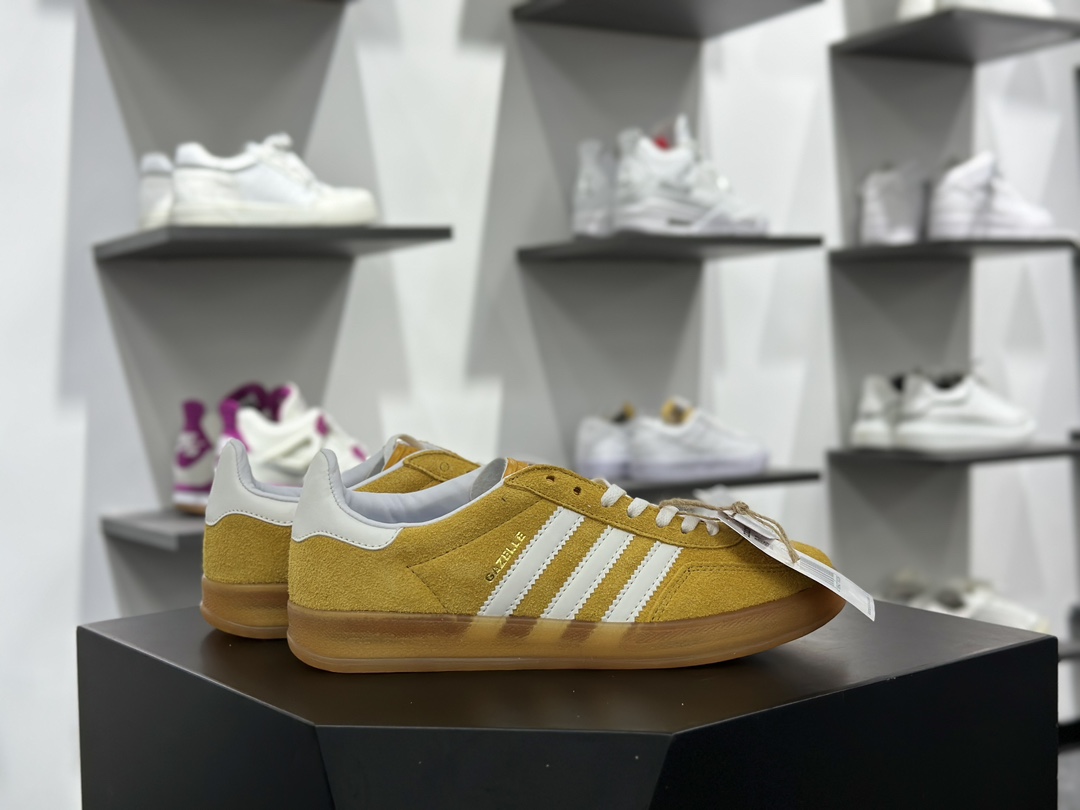 Adid Original Gazelle Indoor 复古休闲运动德训风板鞋  HQ8716