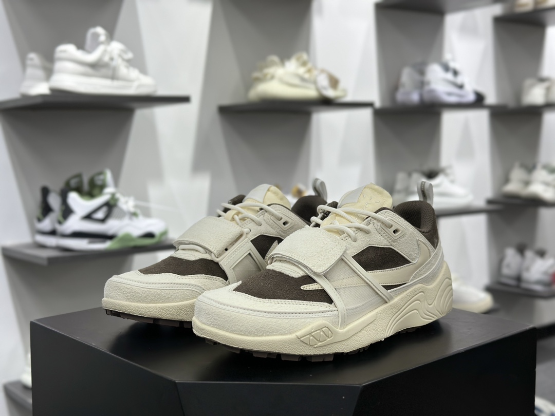 Travis Scott x NK Shark-A-Don ”Sail“ 舒适潮流防滑耐磨低帮生活休闲鞋 TS联名白色 HQ3061-101