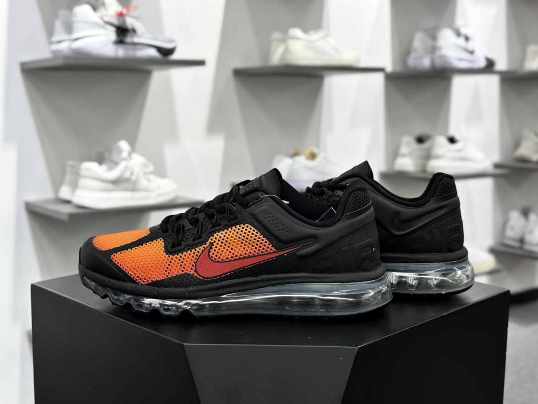 NIKE Air Max 2013 耐克复古透气网布 全掌气垫 缓震跑步鞋 HF4887-873