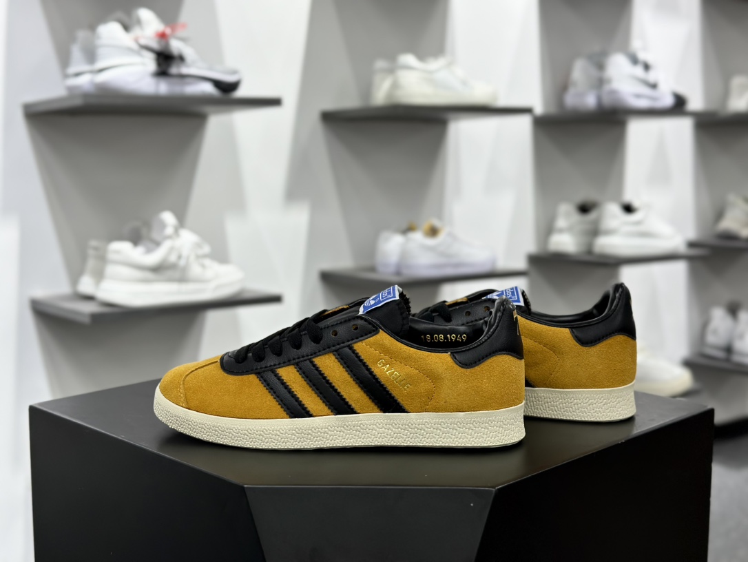 AD Gazelle Indoor Trainers 羚羊内训系列低帮复古百搭休闲运动德训风板鞋 JP5283