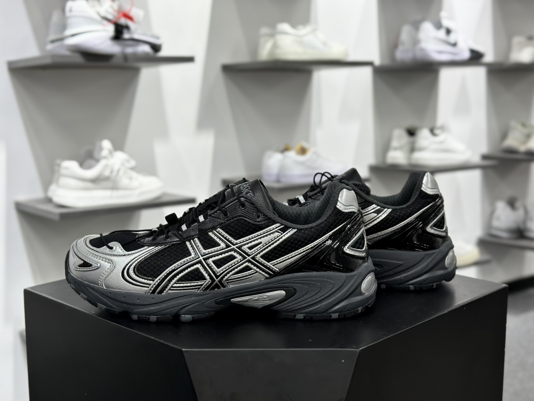 亚瑟士/ASICS Gel-Kahana TR V4”BLack Sliver”系列轻量缓震休闲运动跑步鞋“黑银”1203A497-001