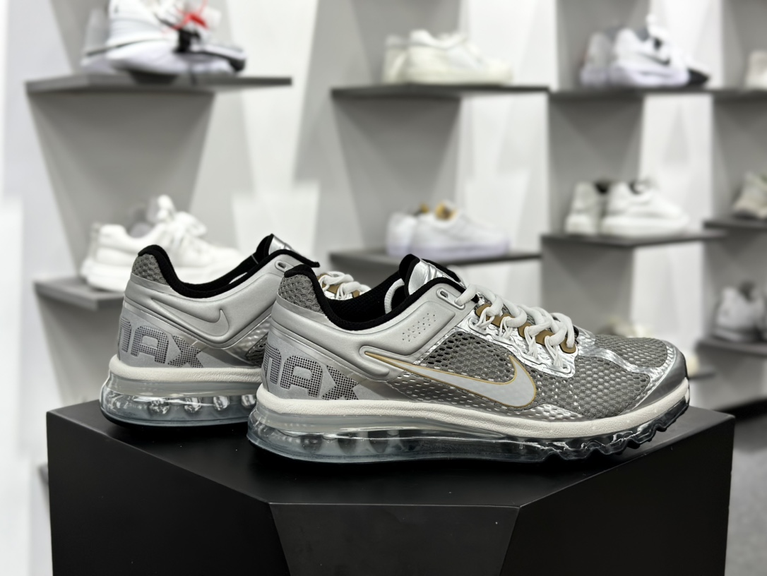 NIKE Air Max 2013 耐克复古透气网布 全掌气垫 缓震跑步鞋 HJ7901-095