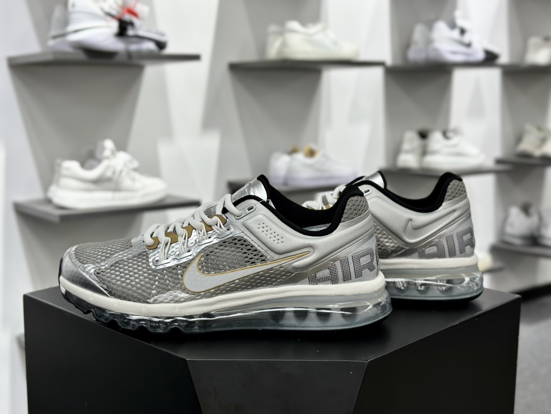 NIKE Air Max 2013 耐克复古透气网布 全掌气垫 缓震跑步鞋 HJ7901-095