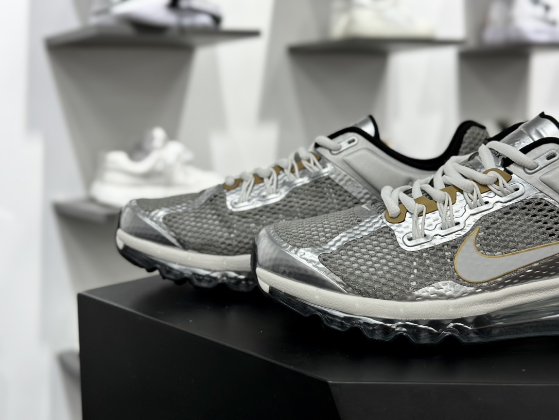 NIKE Air Max 2013 耐克复古透气网布 全掌气垫 缓震跑步鞋 HJ7901-095