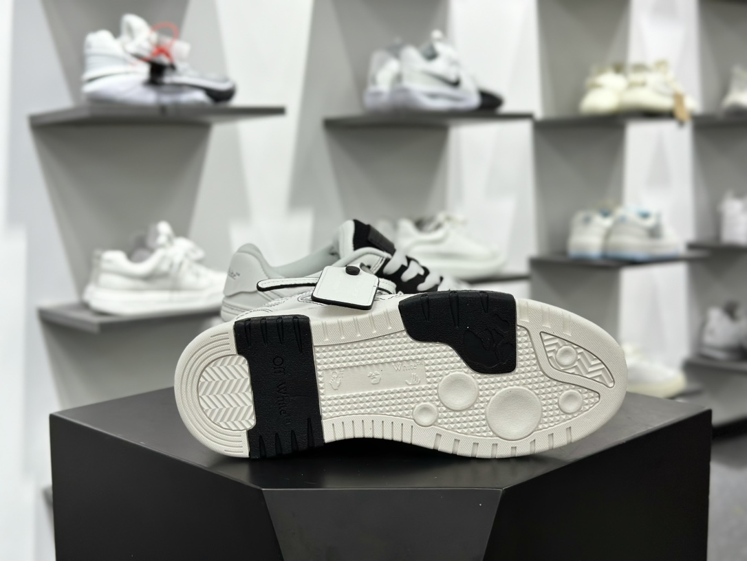 OFF-WHITE Out Of Office ow 低帮系带时尚板鞋 OMIA189S22722