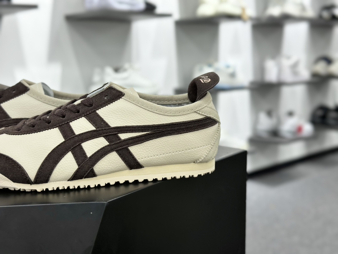 鬼塚虎/Onitsuka Tiger Mexico 66 Slip-On 墨西哥系列复古松紧带休闲运动鞋