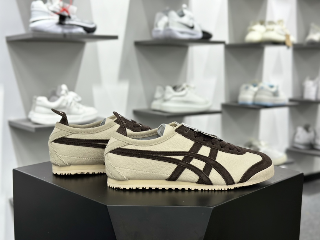 鬼塚虎/Onitsuka Tiger Mexico 66 Slip-On 墨西哥系列复古松紧带休闲运动鞋