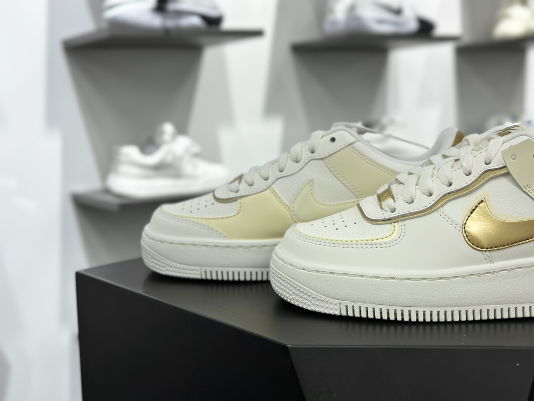 Nike Air Force 1 Shadow 解构系列空军一号低帮运动休闲板鞋 DZ1847-108