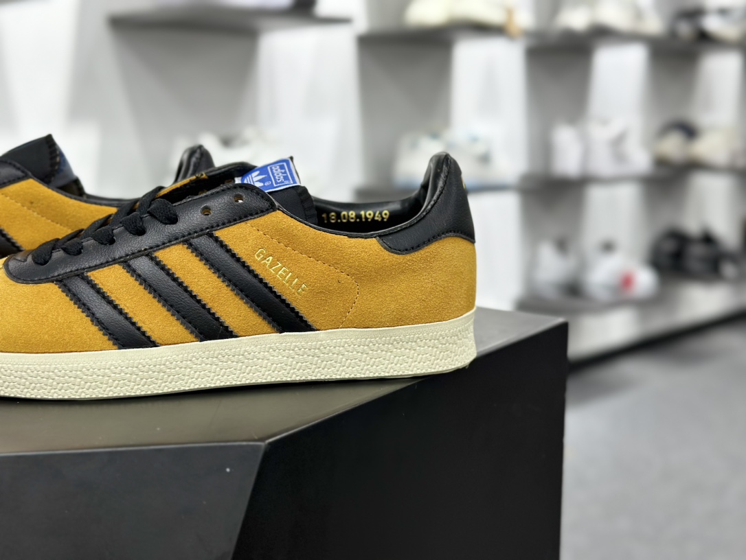 adidas Originals Gazelle INdoor 三叶草休闲防滑耐磨低帮板鞋 JP52833211