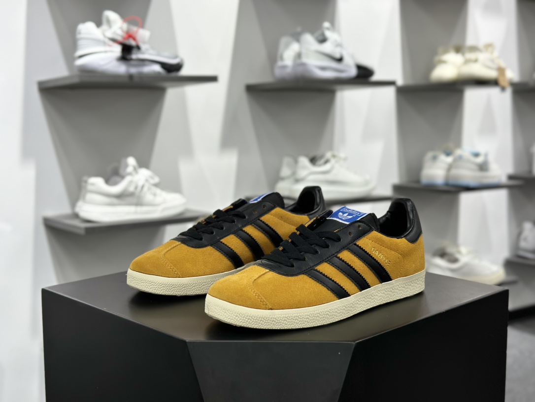 adidas Originals Gazelle INdoor 三叶草休闲防滑耐磨低帮板鞋 JP52833211