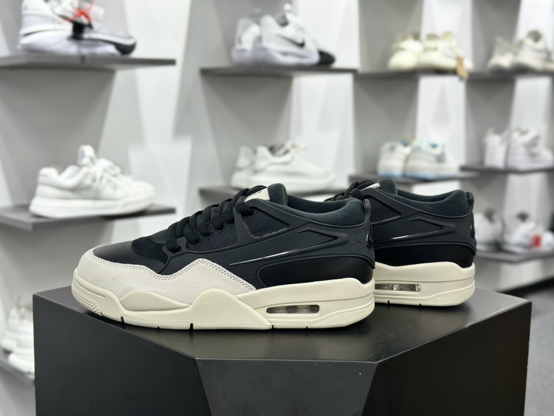 耐克Nike Air Jordan 4 Retro RM”Canyon Rust”迈克尔·乔丹AJ4代篮球鞋“黑白氧化黄”FQ7939-004