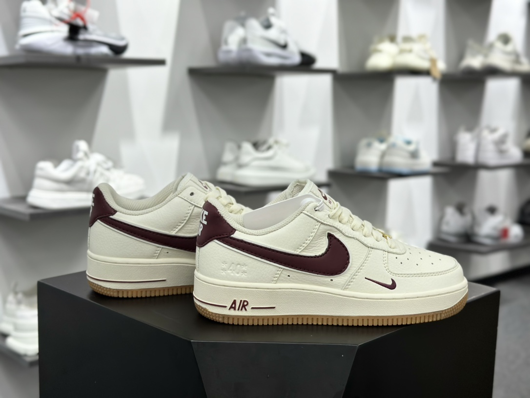 Nike Air Force 1 Low 07 40周年 白红小钩 WA0531-308