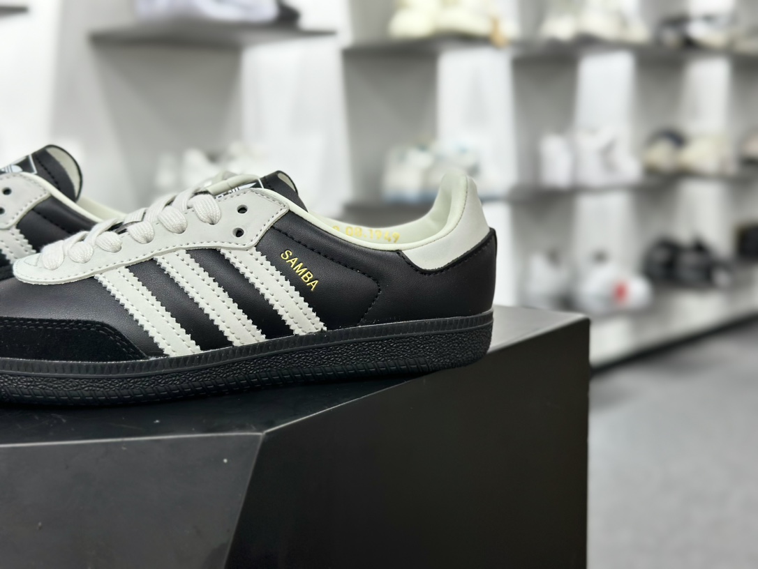 adidas originals Samba OG 75th Anniversary 黑白 JP5282