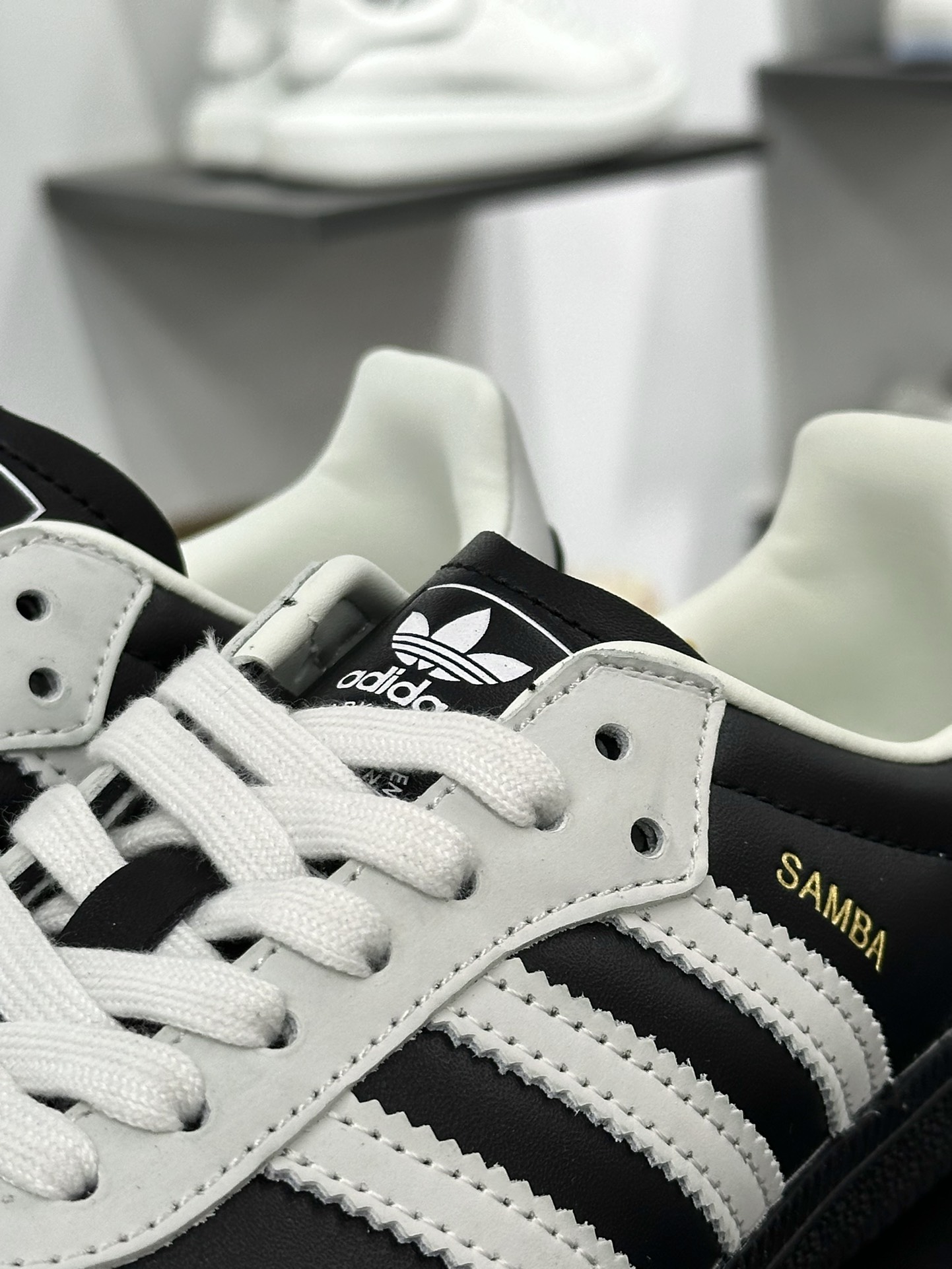 adidas originals Samba OG 75th Anniversary 黑白 JP5282