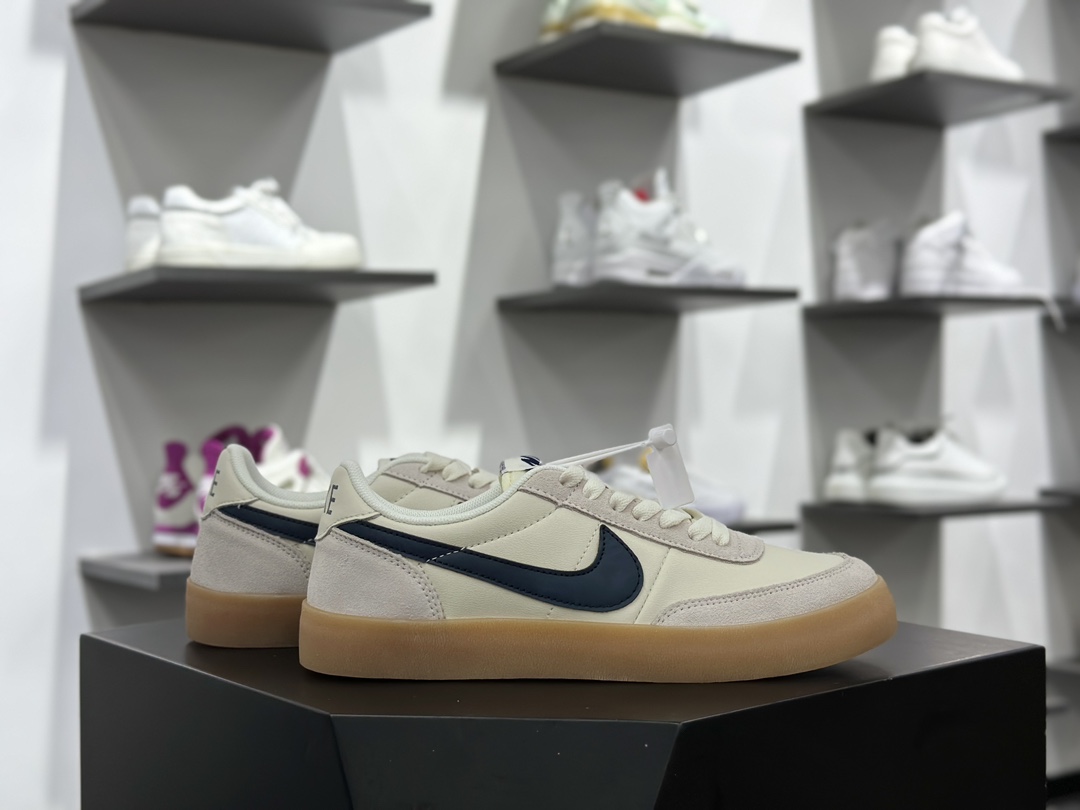 Nike Killshot 2 Leather 致命射击二代系列低帮美式经典复古休闲运动板鞋“皮革黑棕生胶底”FZ5630-001