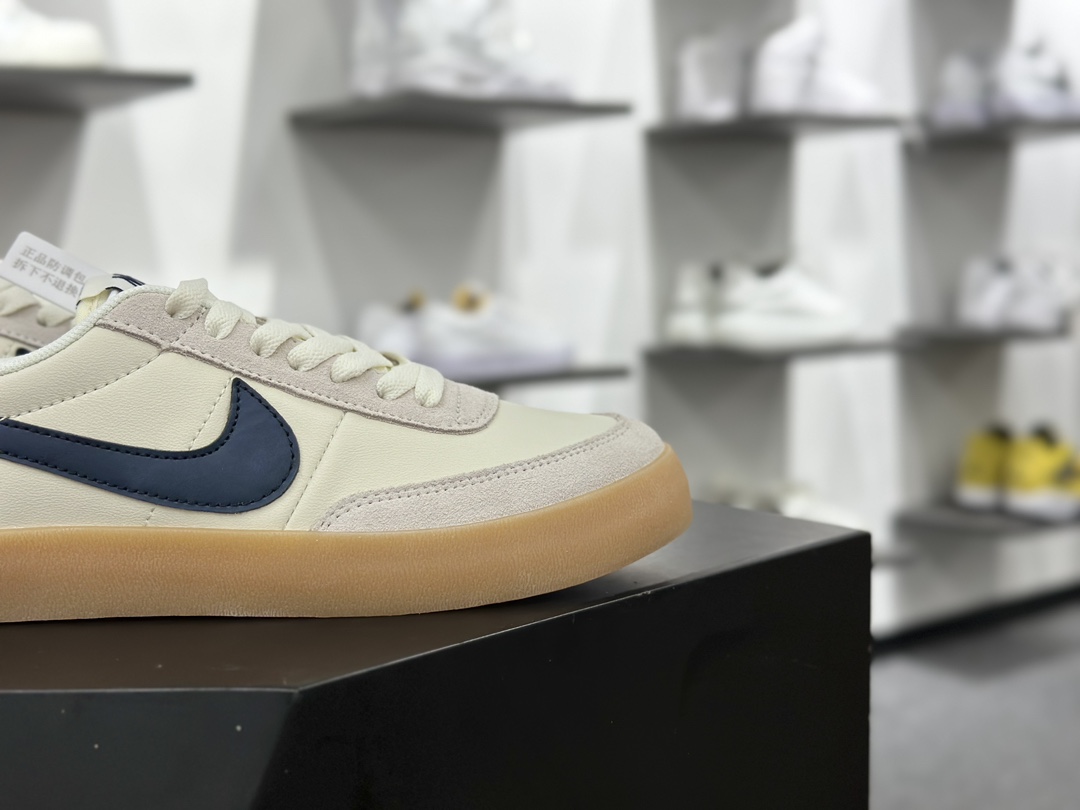 Nike Killshot 2 Leather 致命射击二代系列低帮美式经典复古休闲运动板鞋“皮革黑棕生胶底”FZ5630-001