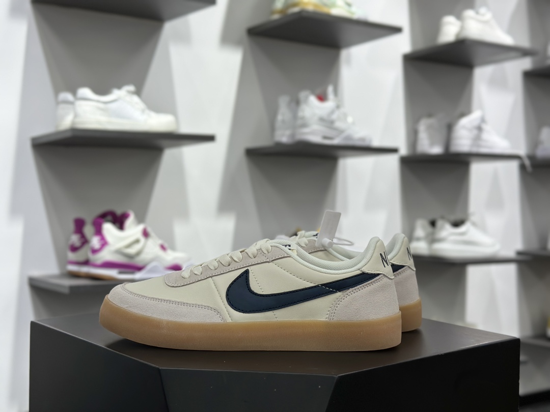 Nike Killshot 2 Leather 致命射击二代系列低帮美式经典复古休闲运动板鞋“皮革黑棕生胶底”FZ5630-001