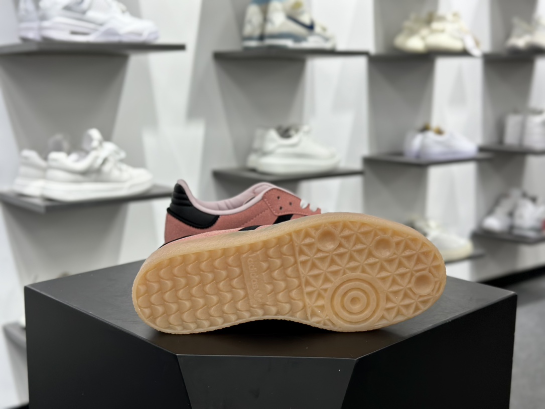 Adidas三叶草SAMBA ROSE 厚底休闲板鞋  JH8834