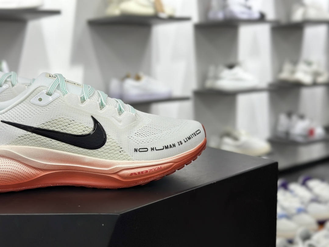 耐克Nike Air Zoom Pegasus 41 Premium”Eliud Kipchoge”41代慢跑鞋“白黑土红基普乔格签名版”HJ7037-100