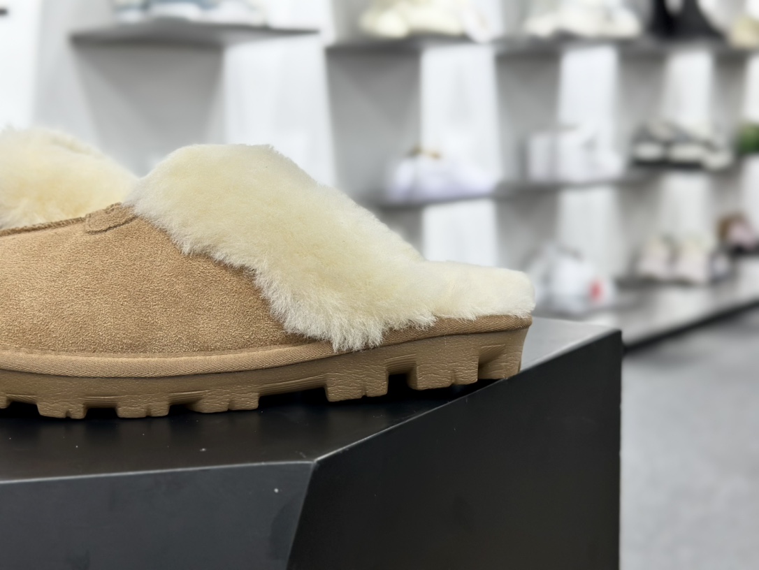 UGG Coquette 懒人拖鞋系列 栗色