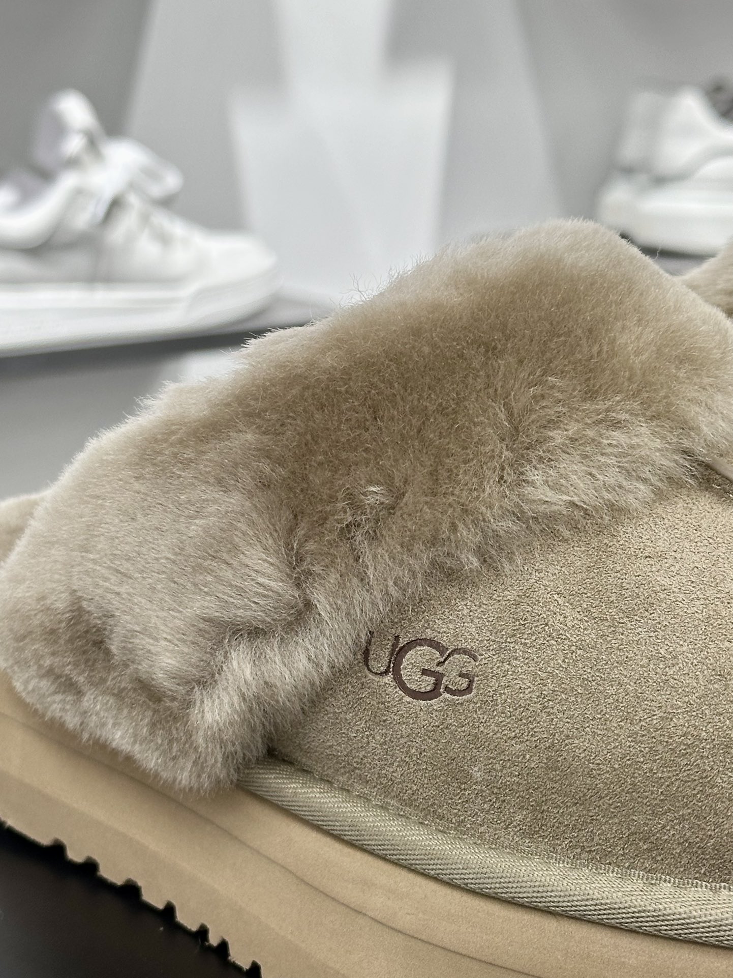 （三层厚底） UGG Coquette 懒人拖鞋三层加厚