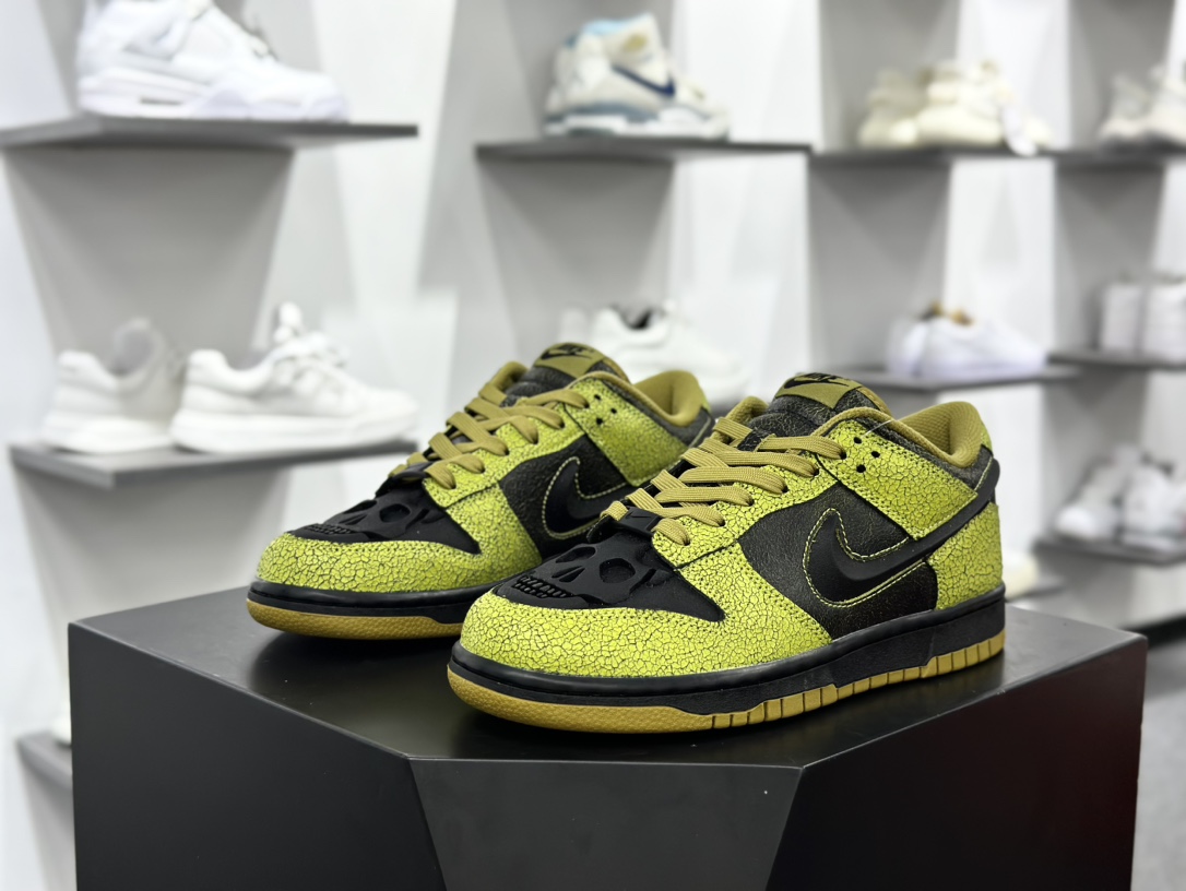 NK SB Dunk Low 万圣节限定黑绿 HV6103-300