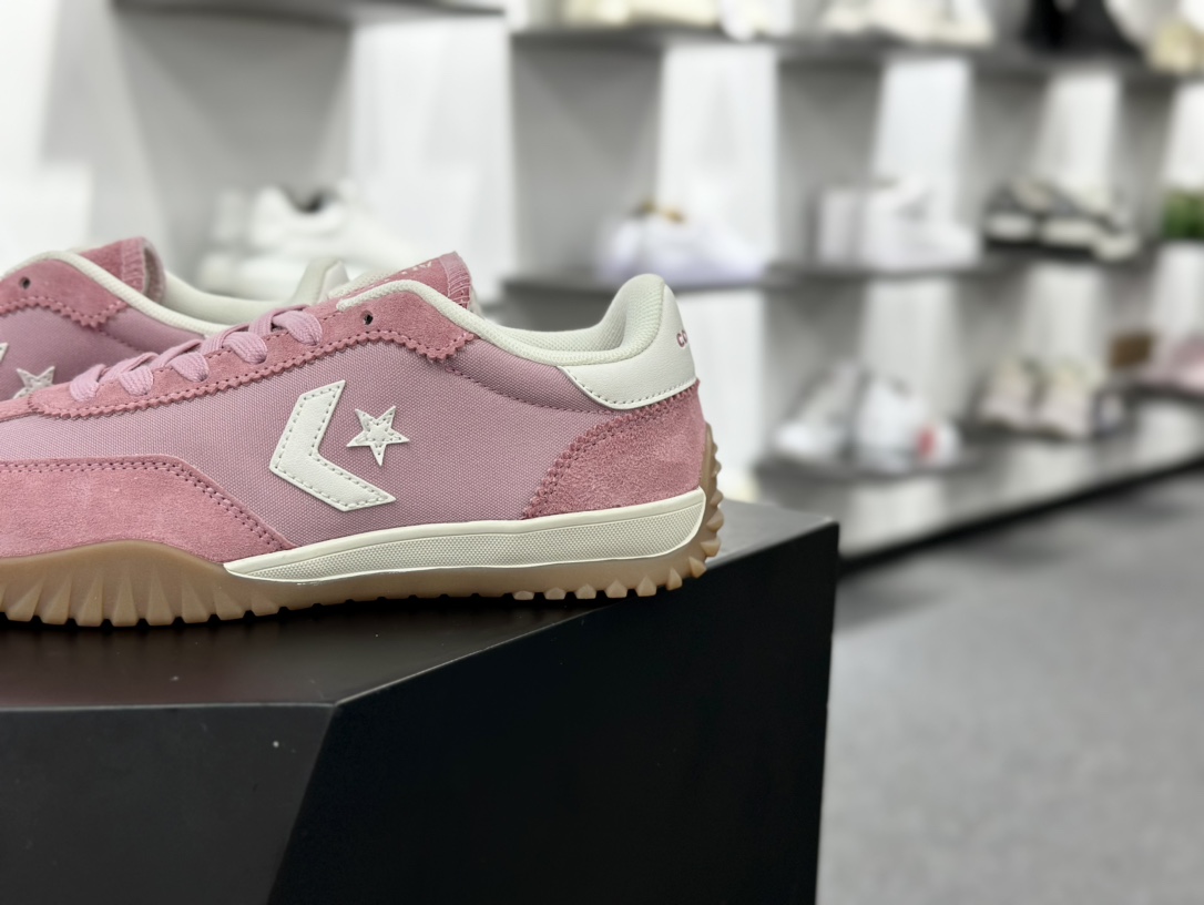 匡威Converse Run Star Trainer”Red/Pink/Gum”训练流星系运动鞋“粉色生胶底”A13362C