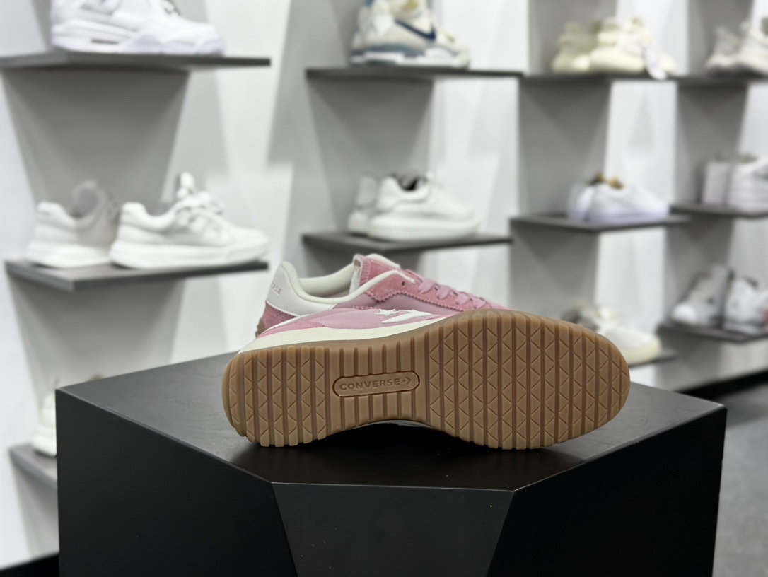 匡威Converse Run Star Trainer”Red/Pink/Gum”训练流星系运动鞋“粉色生胶底”A13362C