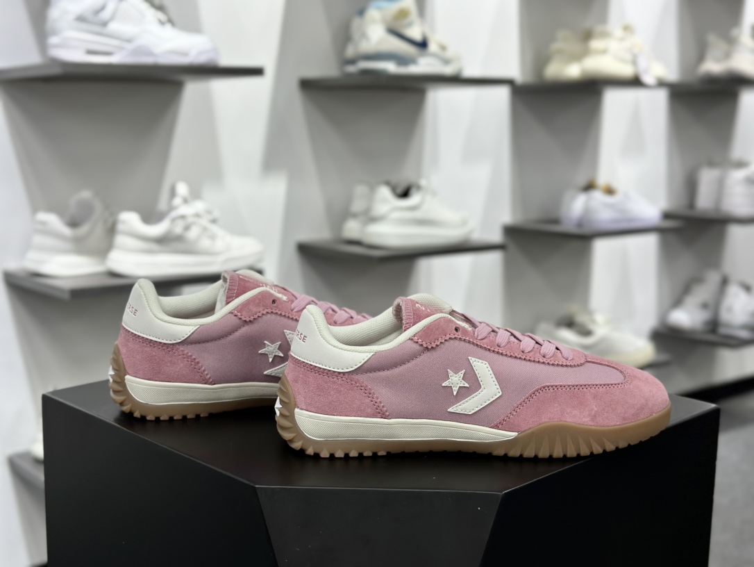 匡威Converse Run Star Trainer”Red/Pink/Gum”训练流星系运动鞋“粉色生胶底”A13362C