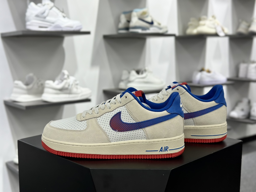 Nike Air Force 1 Low 07 ”Nike Inc” 米白蓝 HQ3618-113