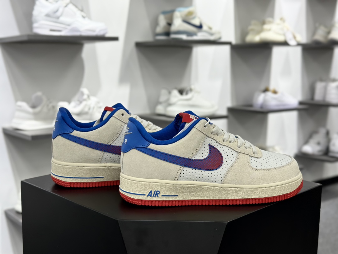 Nike Air Force 1 Low 07 ”Nike Inc” 米白蓝 HQ3618-113