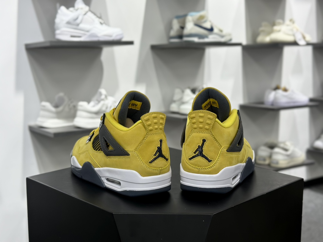 Travis Scott x Air Jordan AJ4 TS “黑黄电母 ” CT8527-700