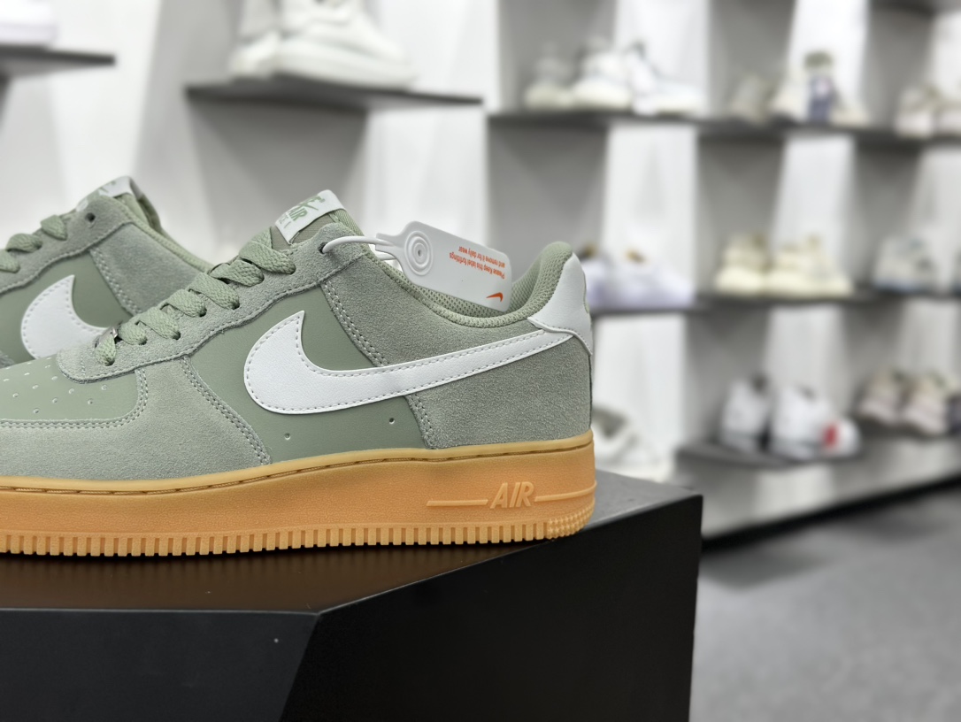 耐克Nike Air Force 1'07 LV8 Low”Jade Horizon”空军一号低帮经典百板鞋“浅月绿白生胶底” FQ8714-300