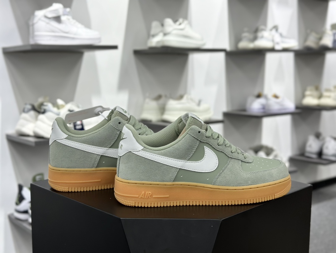 耐克Nike Air Force 1'07 LV8 Low”Jade Horizon”空军一号低帮经典百板鞋“浅月绿白生胶底” FQ8714-300