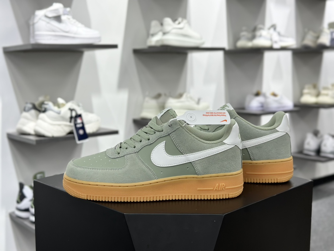 耐克Nike Air Force 1'07 LV8 Low”Jade Horizon”空军一号低帮经典百板鞋“浅月绿白生胶底” FQ8714-300